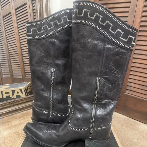 Ariat Sahara Tall Cowboy Boots - Picture 4 of 7